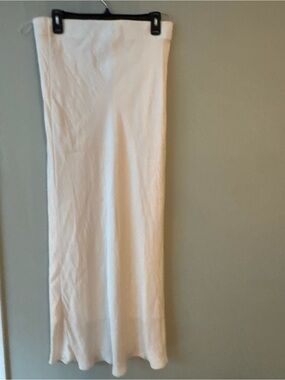 Cream Maxi Skirt